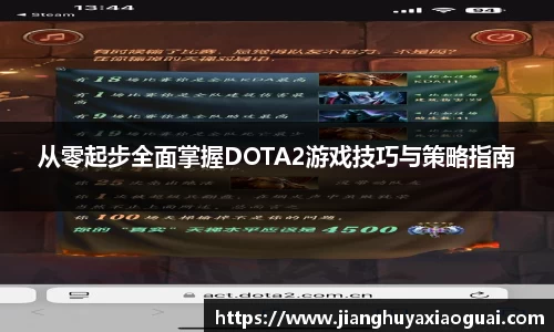 从零起步全面掌握DOTA2游戏技巧与策略指南